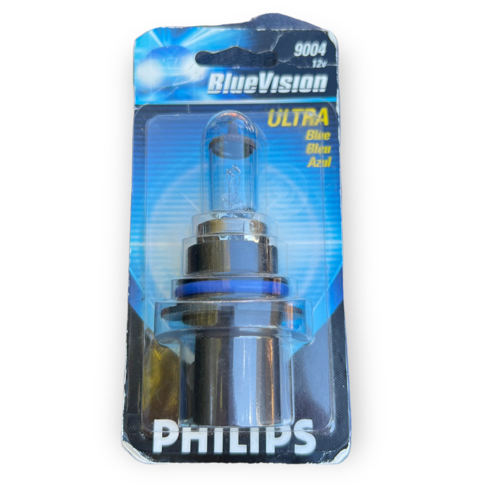 Philips Blue Vision Ultra Blue Replacement Bulb, Lamp, Light 9004 12v